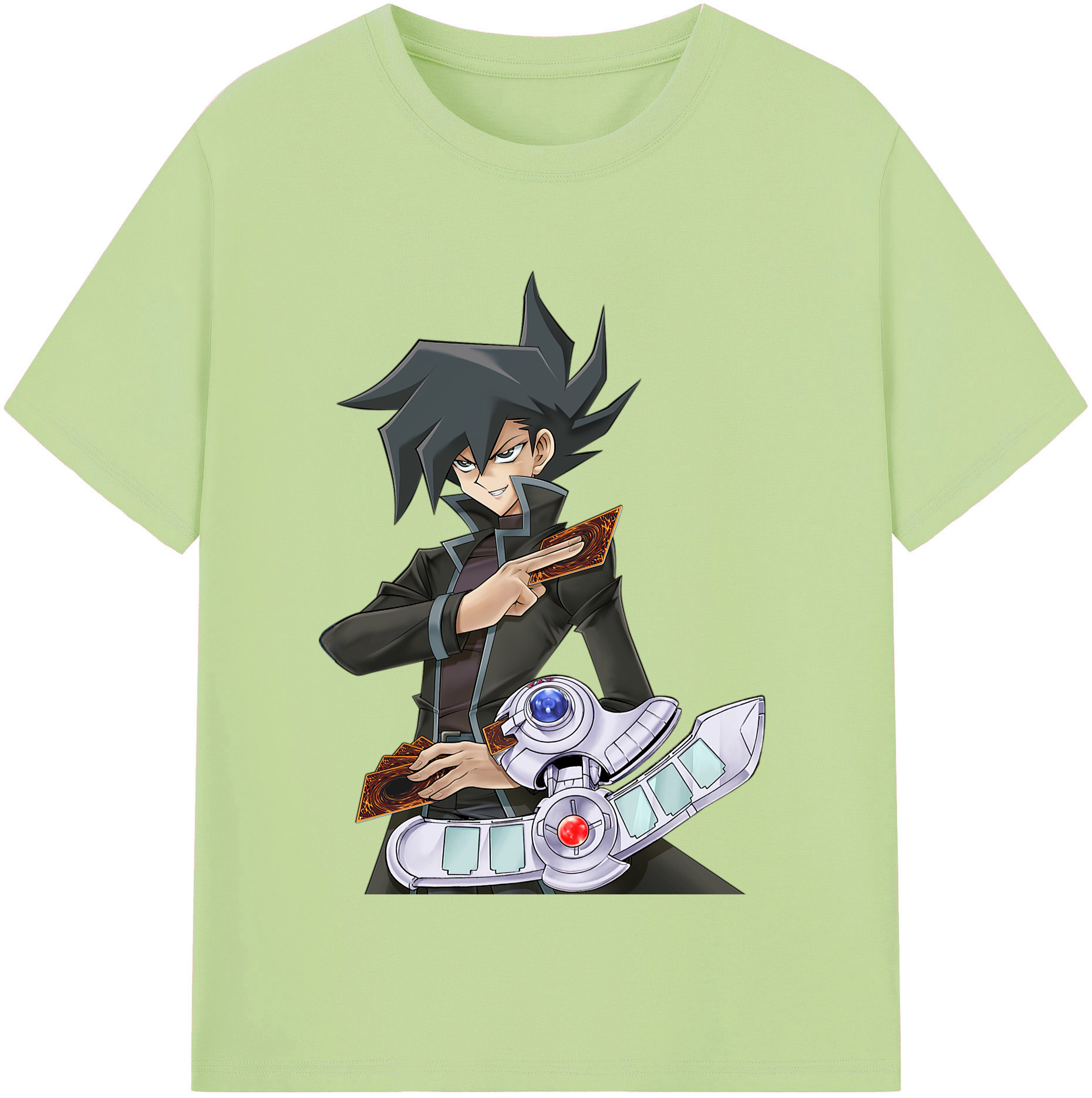 （画像用） 遊☆戯☆王 Yu-Gi-Oh! 綿100％半袖Tシャツ（フロントプリント）